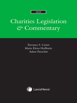 cover image of Charities Legislation & Commentary